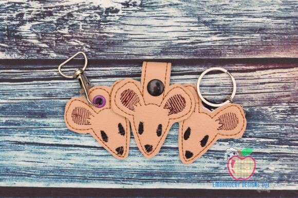 Antechinus ITH Keyfob Design Review for Craft Fairs
