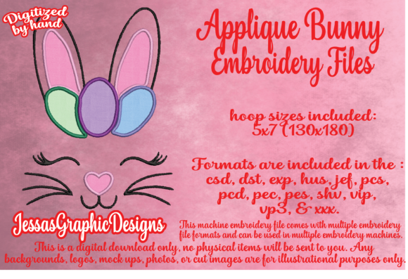 Bunny Face Applique Review for Boutique Apparel