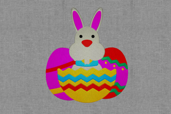 Easter Bunny with Eggs: A Designer's Review for Boutique Sweatshirts