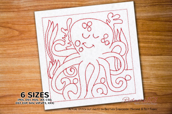 Funny Cartoon Octopus Machine Design Review for Craft Fairs