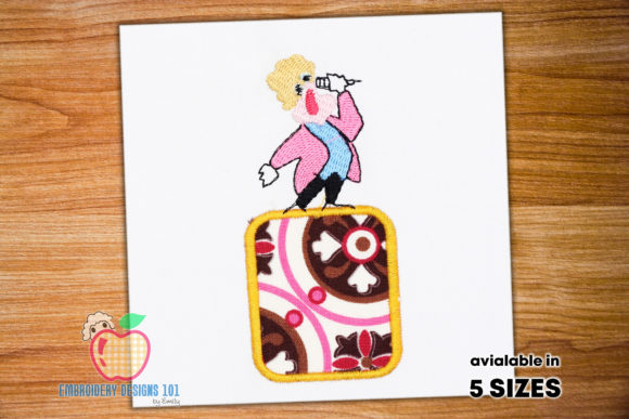 Review: A Singer Giving Performance Applique Design