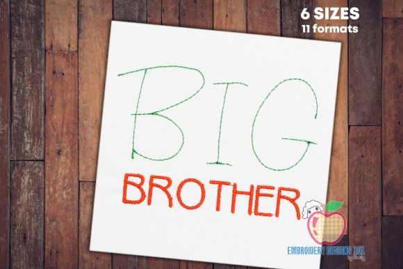 Review: Big Brother Text Quick Stitch for Holiday Collections