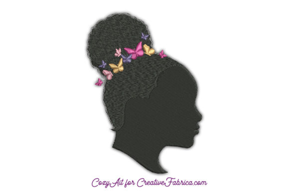 Review: Girl with Butterflies Embroidery Design