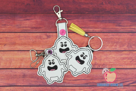 Review: Halloween Scared Turkey ITH Key Fob for Etsy Shops