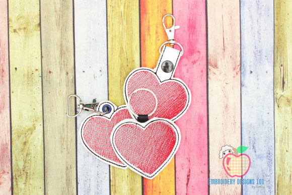 Review: Love Heart in the Hoop Keyfob for Makers