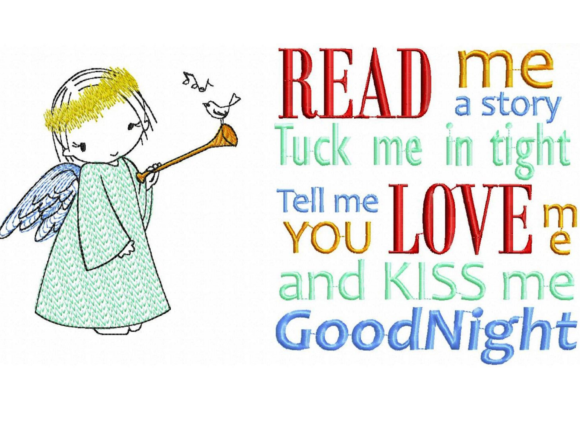 Review: Read Me a Story Angel for Nursery Projects