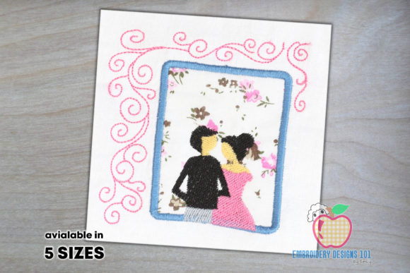 Review: Wedding Couple in Window Applique for Boutiques